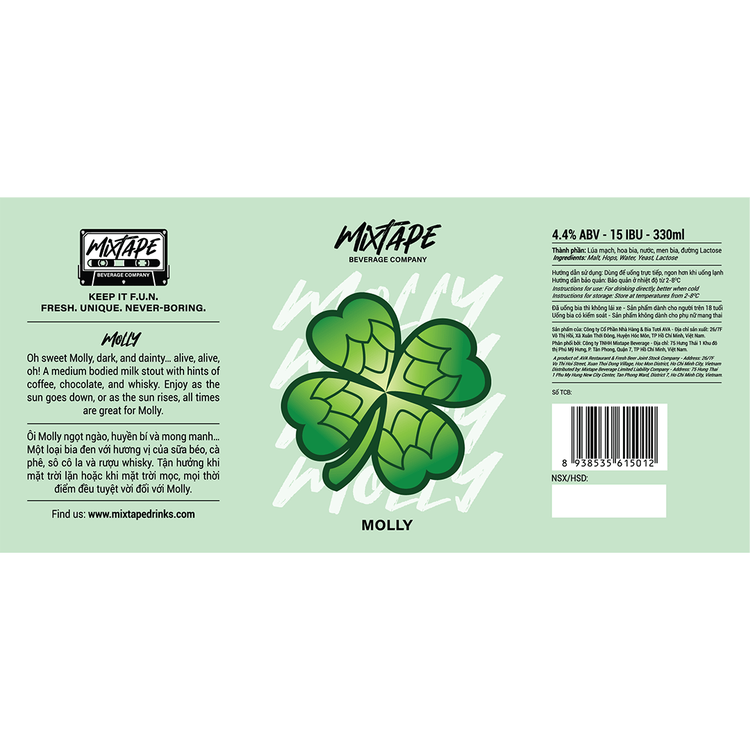 MixTape Molly Stout Label