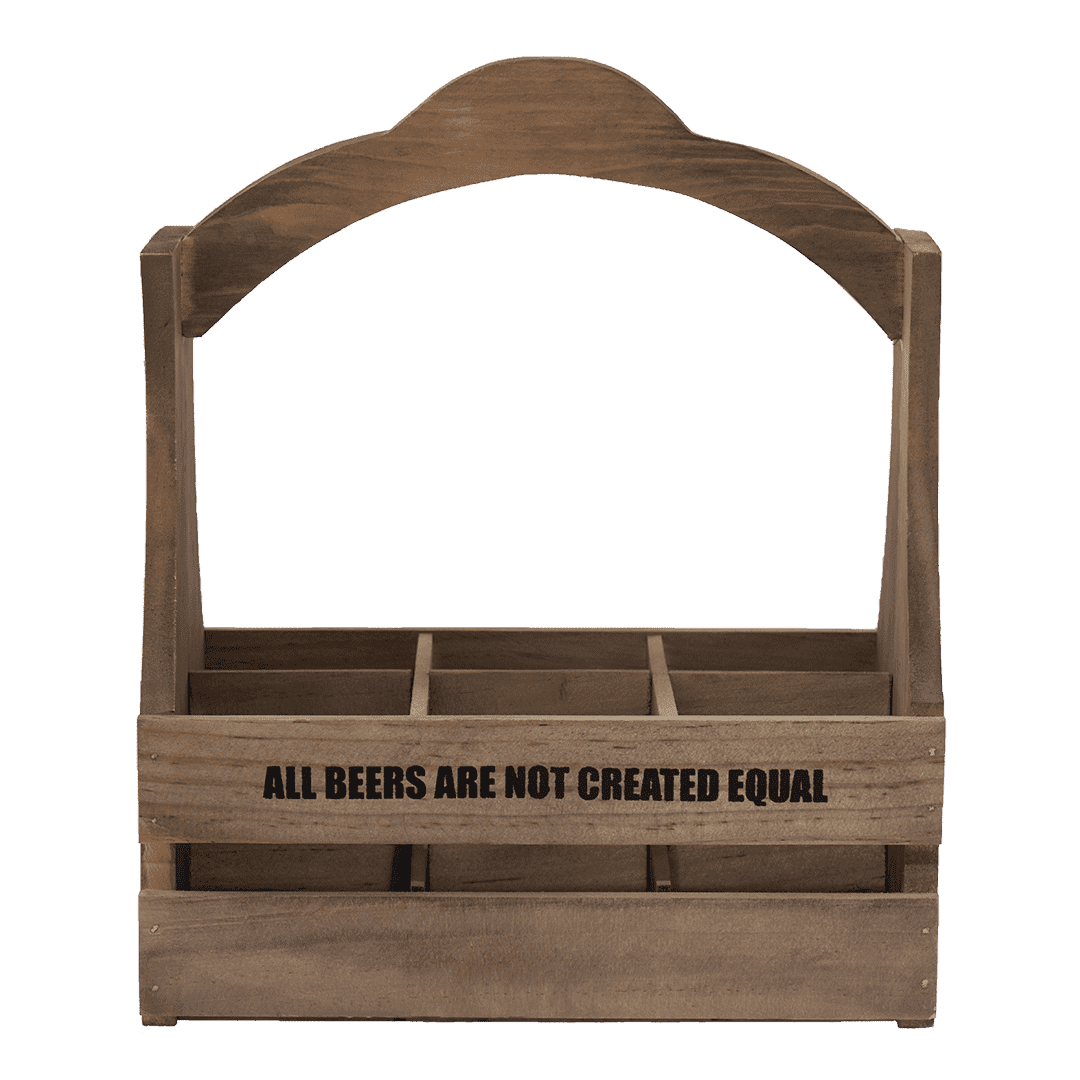 Wooden Crate 6-pack