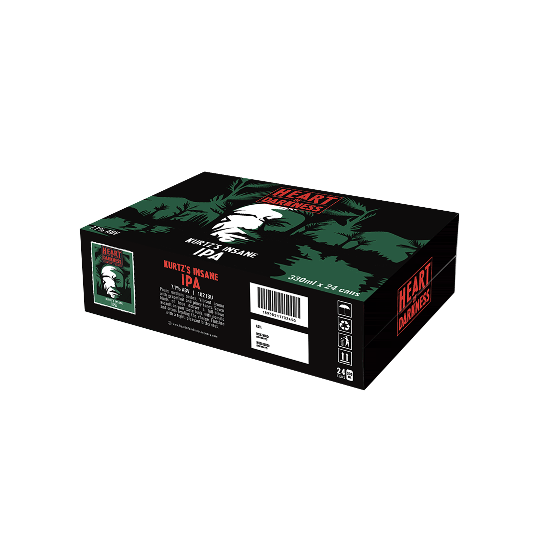Heart of Darkness Kurtz's Insane IPA Case