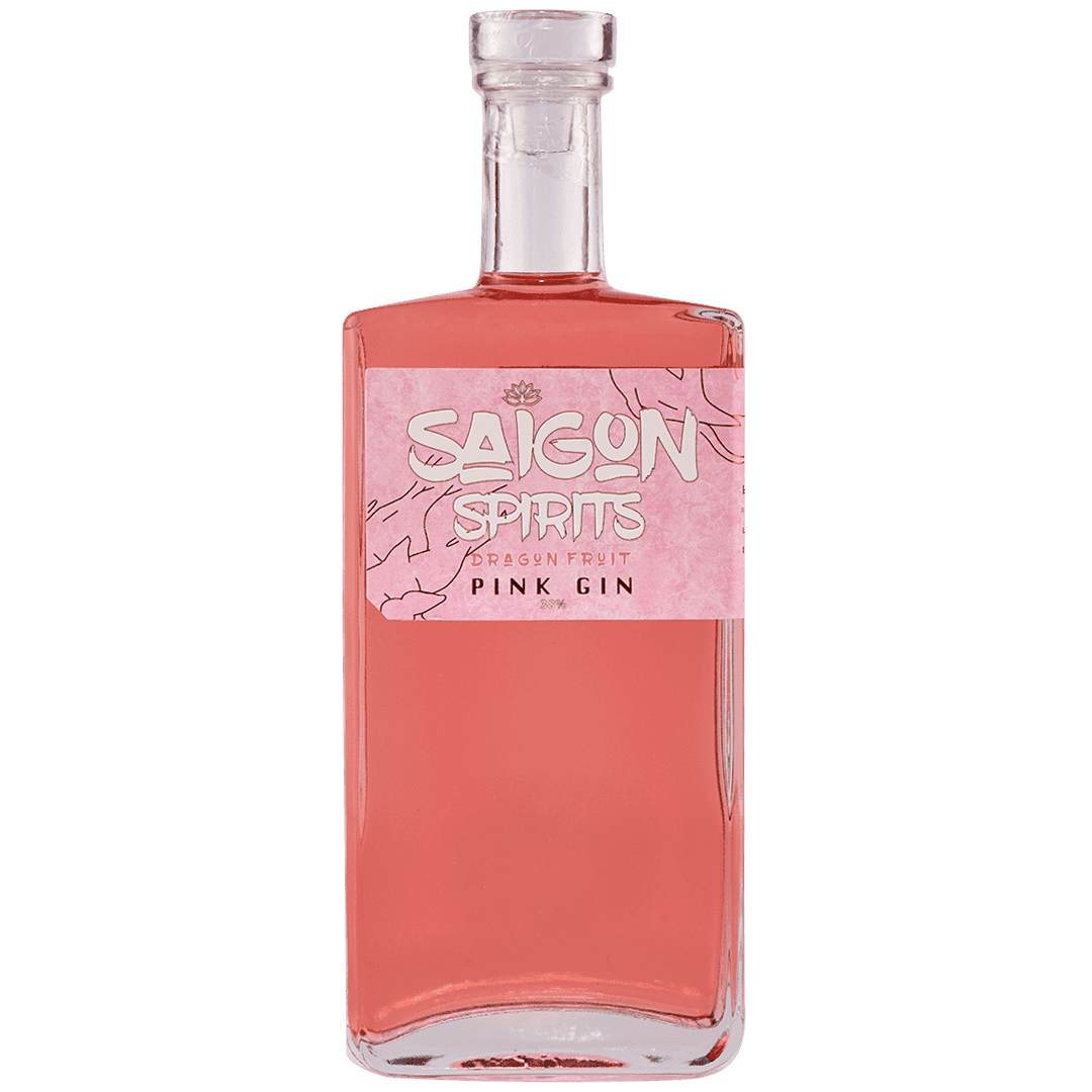 Saigon Spirits Dragonfruit Pink Gin