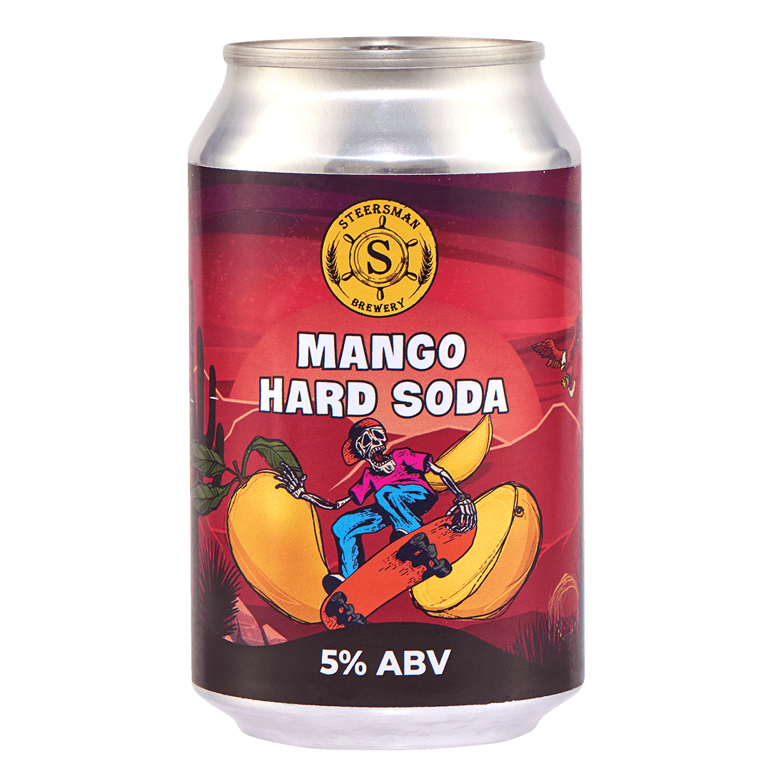 Steersman Mango Hard Soda