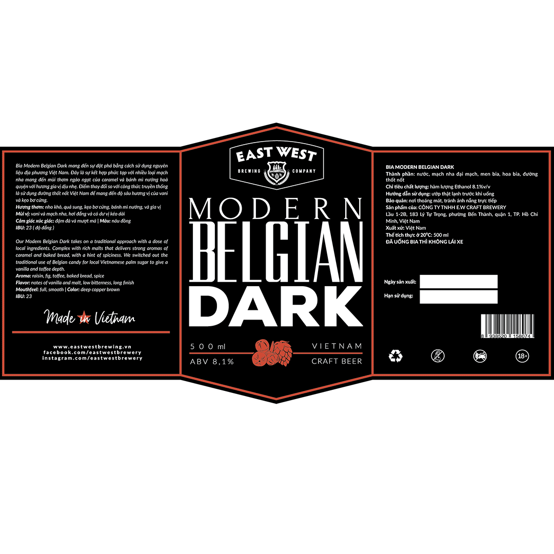 East West Modern Belgian Dark Label