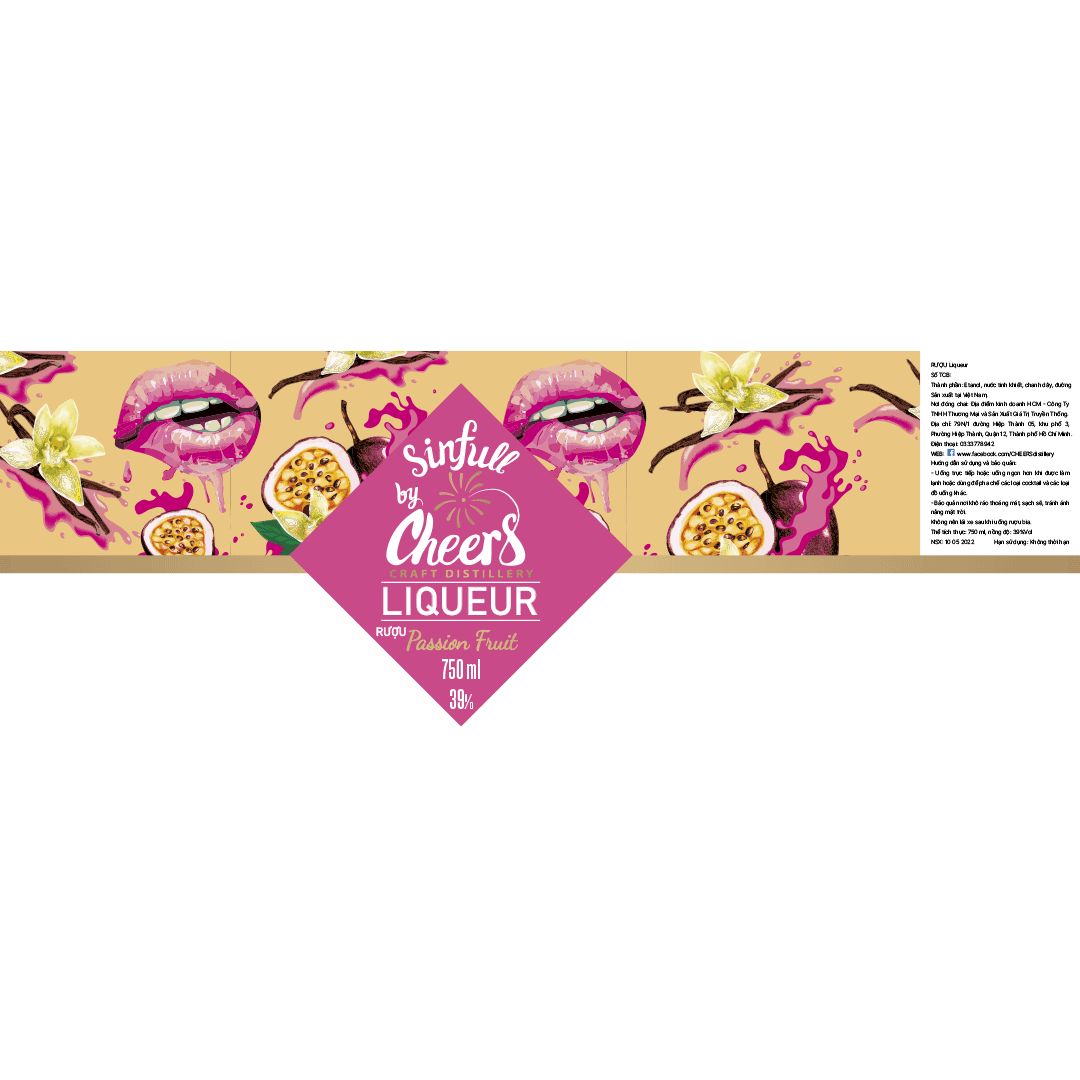 Cheers Chanh Dây Liqueur - Image 2