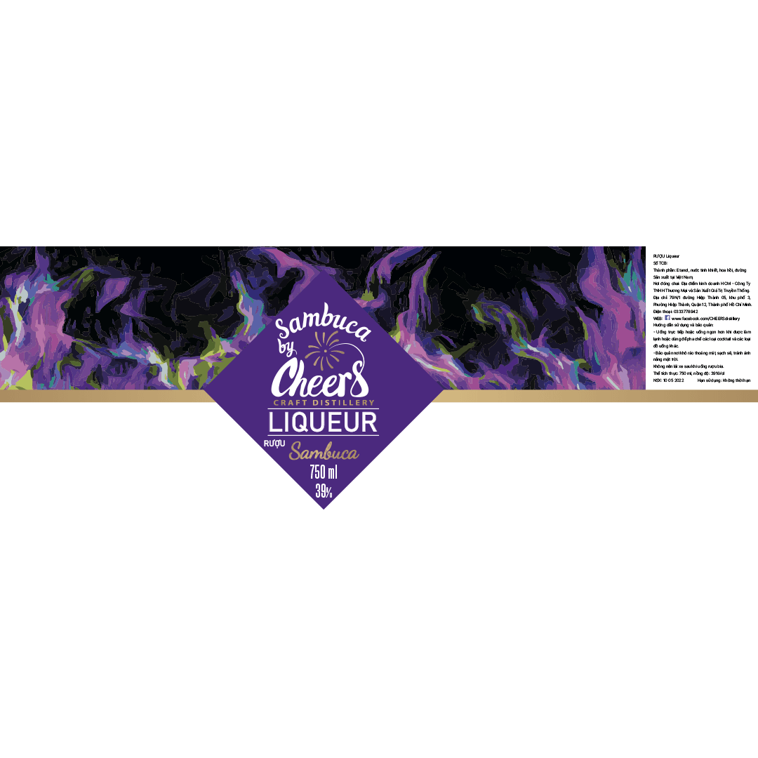 Cheers Sambuca Liqueur - Image 2