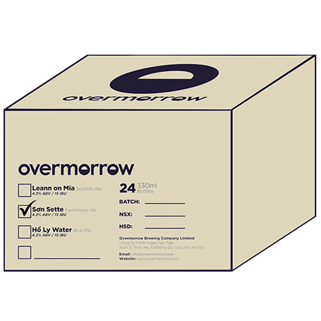 Overmorrow Sơn Sette Farmhouse Ale Case