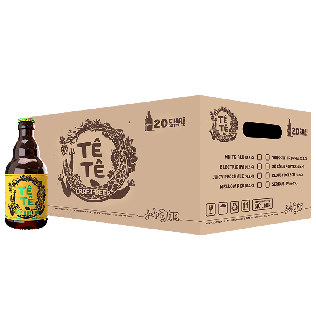 Tê Tê Serious IPA Case
