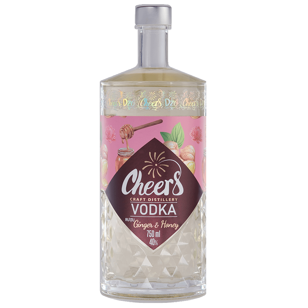 Cheers Ginger & Honey Vodka
