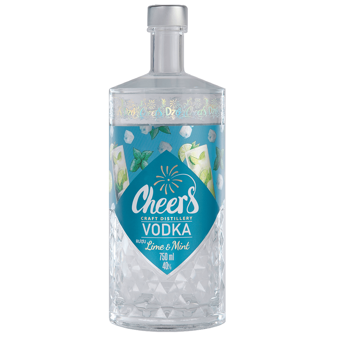 Cheers Lime & Mint Vodka