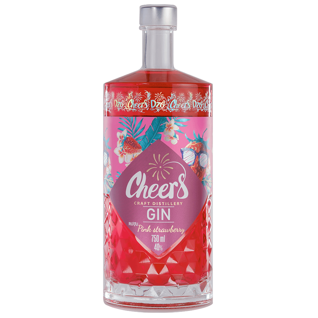 Cheers Pink Strawberry Gin