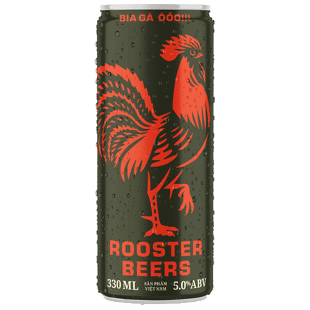 Rooster Beers Dark Can