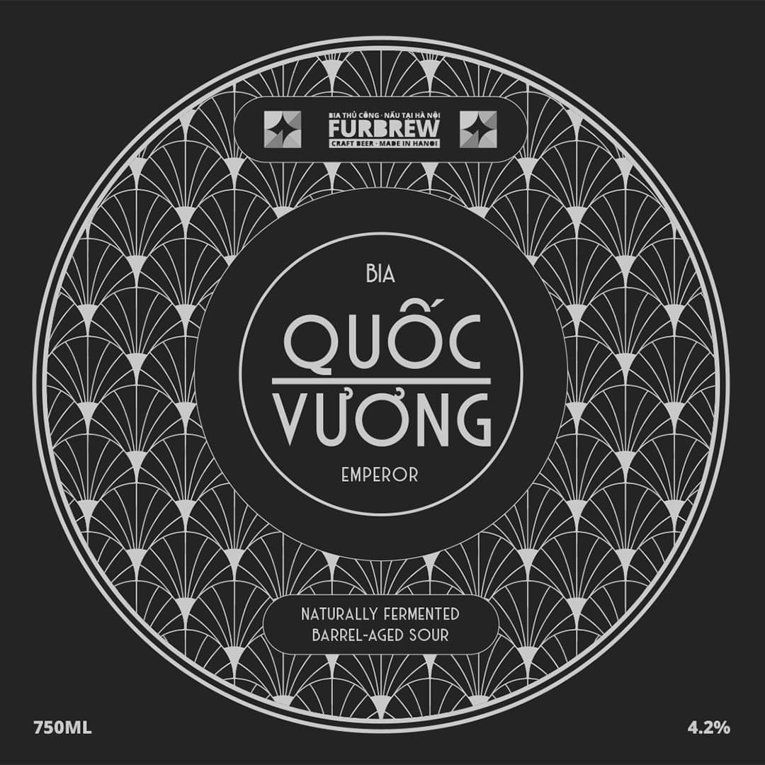 Furbrew Emperor Barrel-aged Sour Label Front