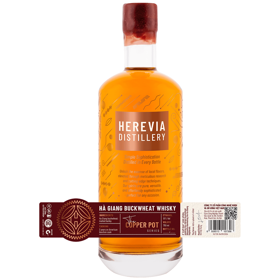 Herevia Hà Giang Buckwheat Whisky