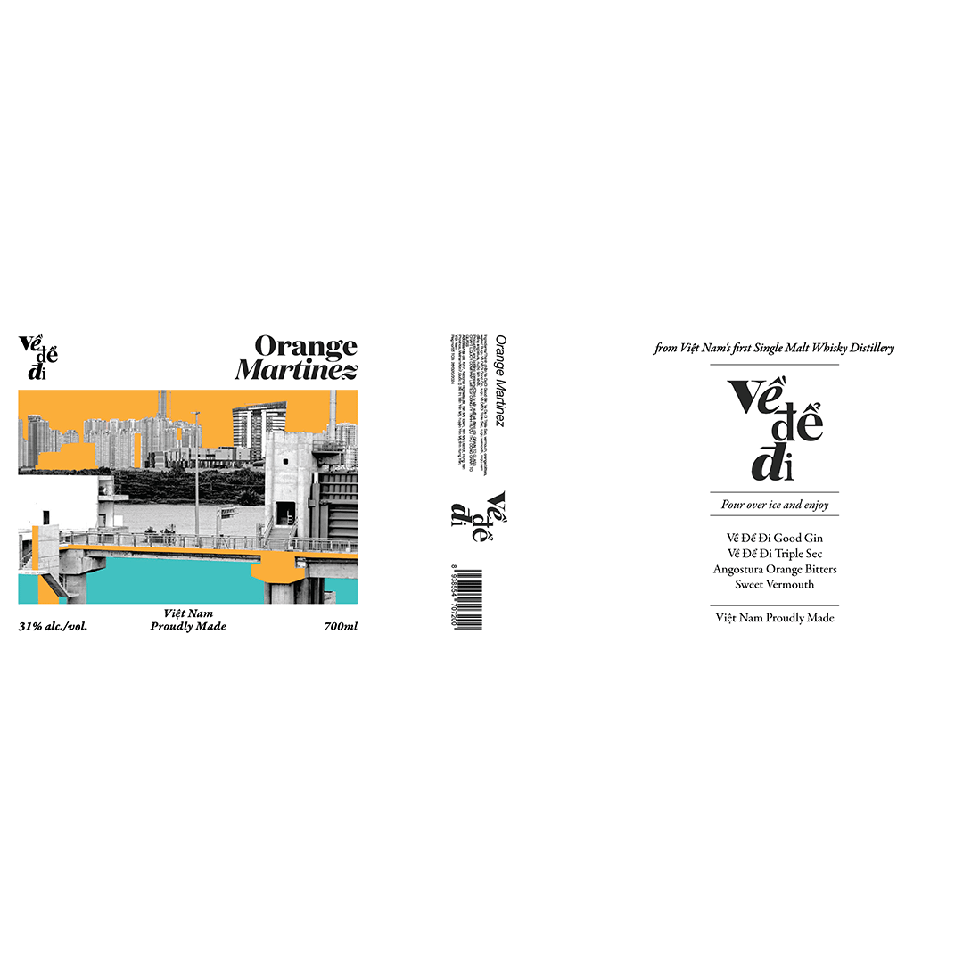 Về Để Đi Ready-to-Pour Orange Martinez LABEL