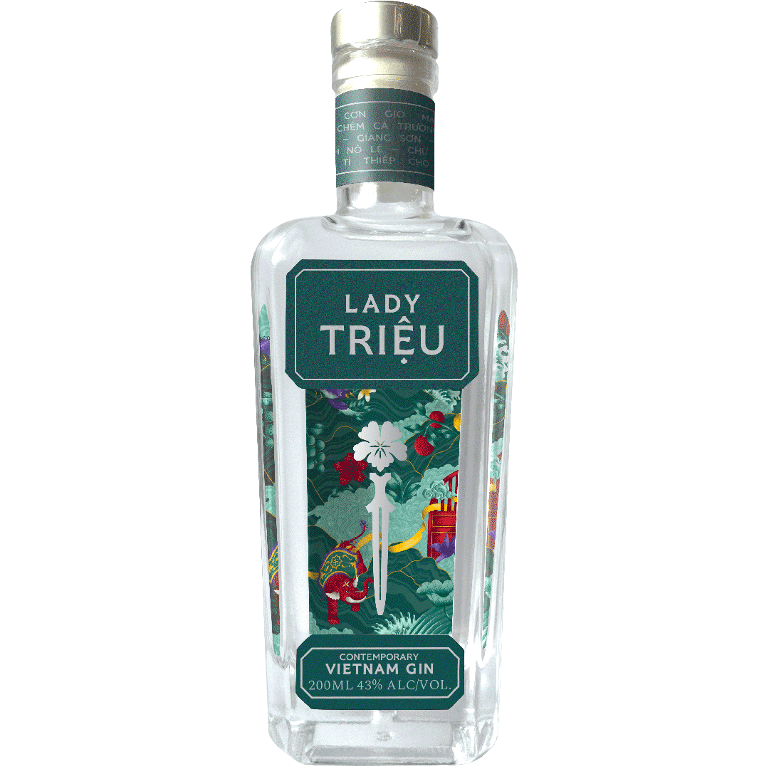 Lady Triệu Contemporary Vietnam Gin 200ml