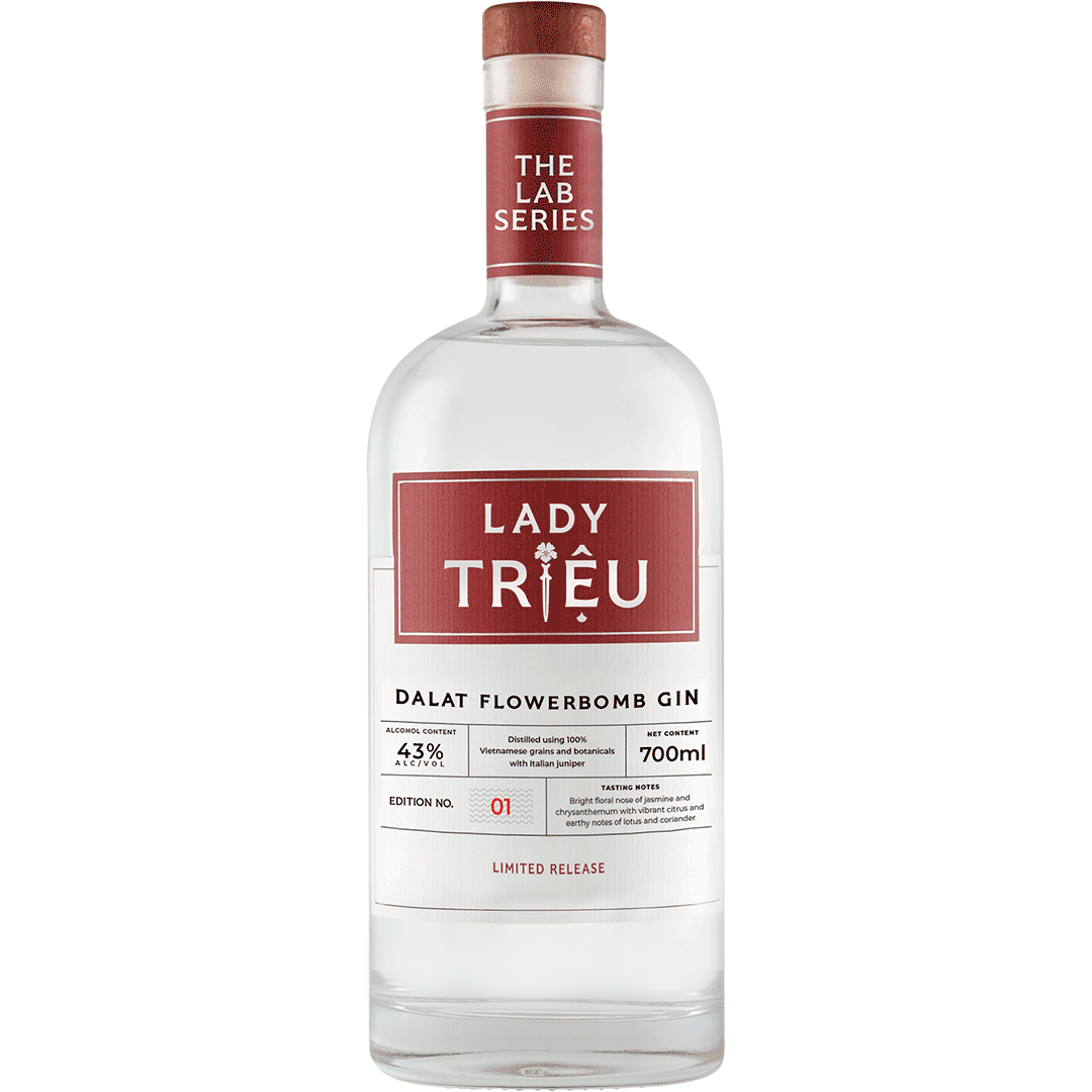 Lady Triệu Dalat Flowerbomb Gin 700ml