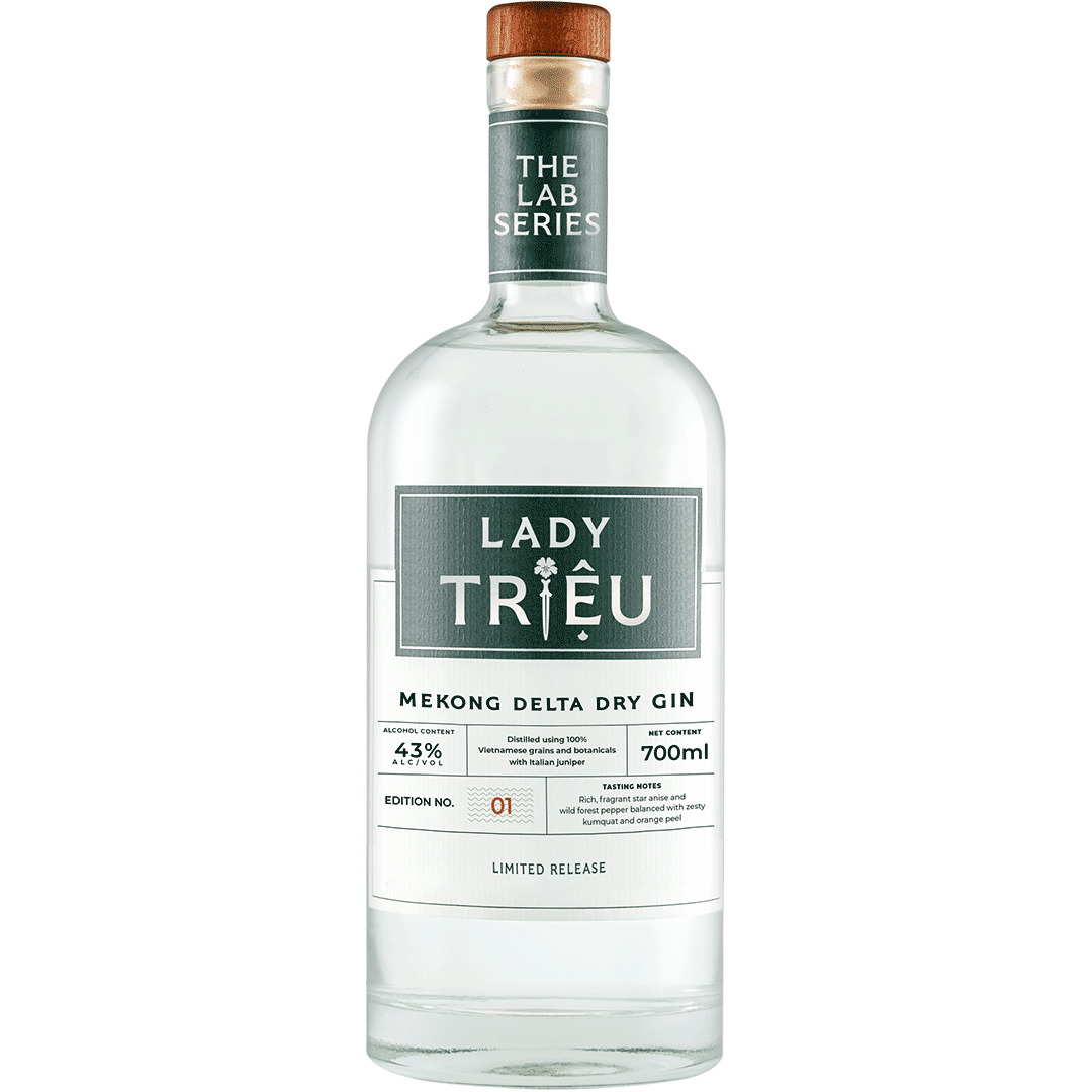 Lady Triệu Mekong Delta Dry Gin 700ml