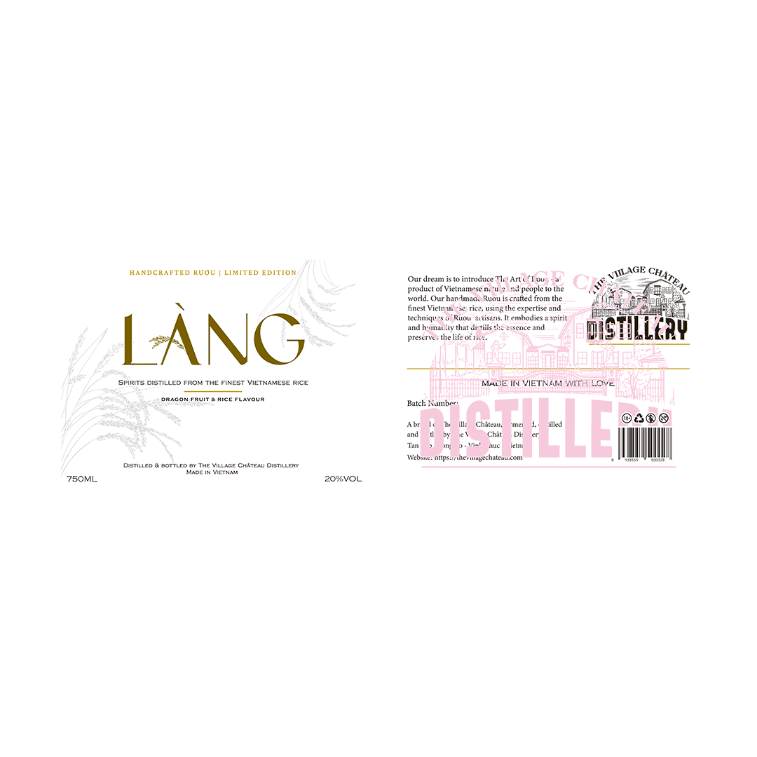 Rượu Làng Red Dragon Fruit LABEL