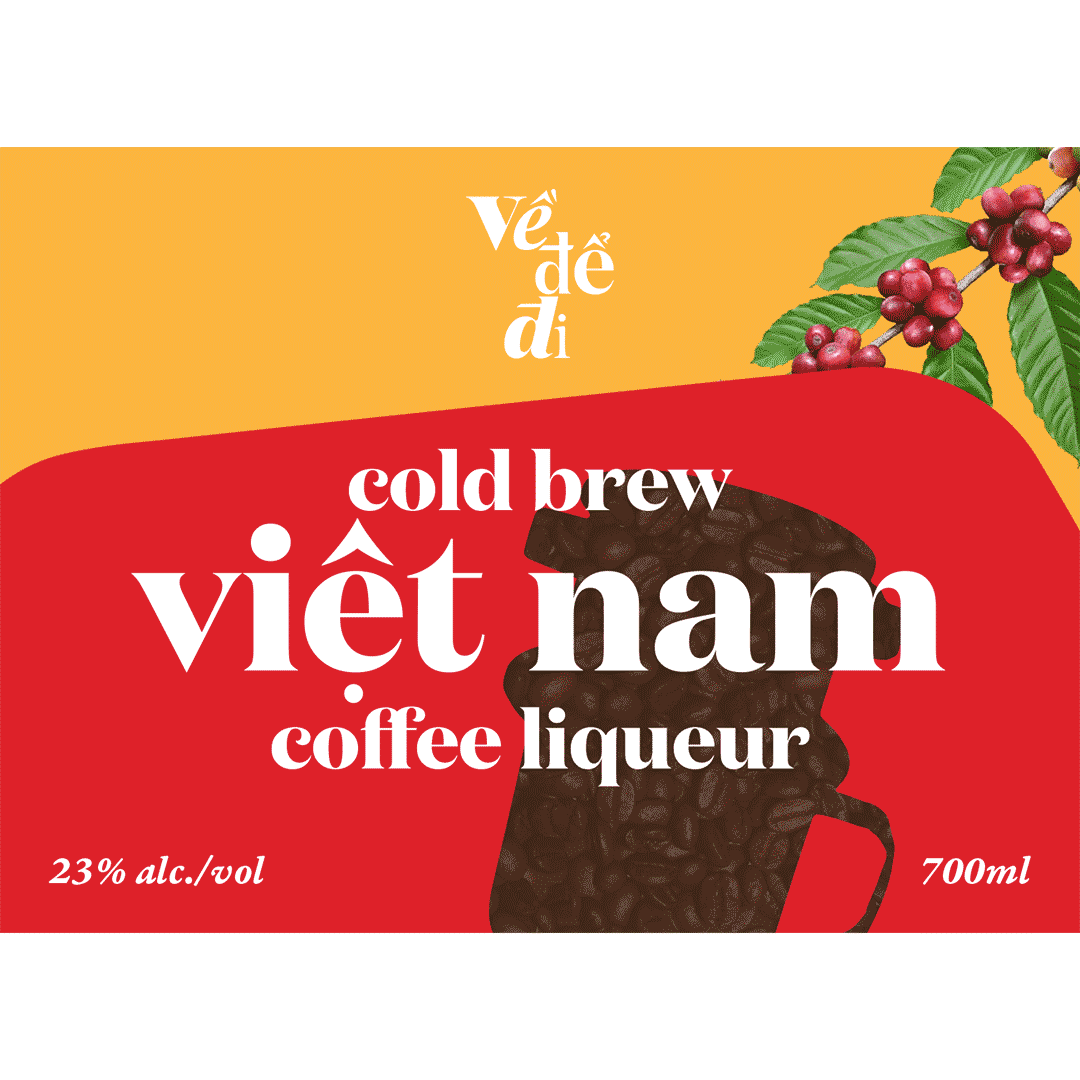 Về Để Đi Coffee Liqueur 700ml LABEL
