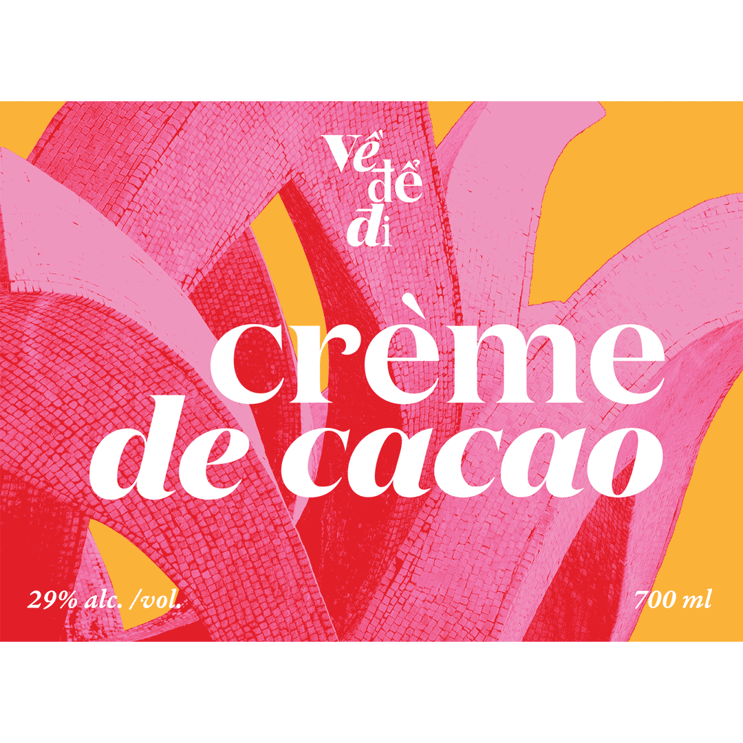 Về Để Đi Crème de Cacao 700ml LABEL