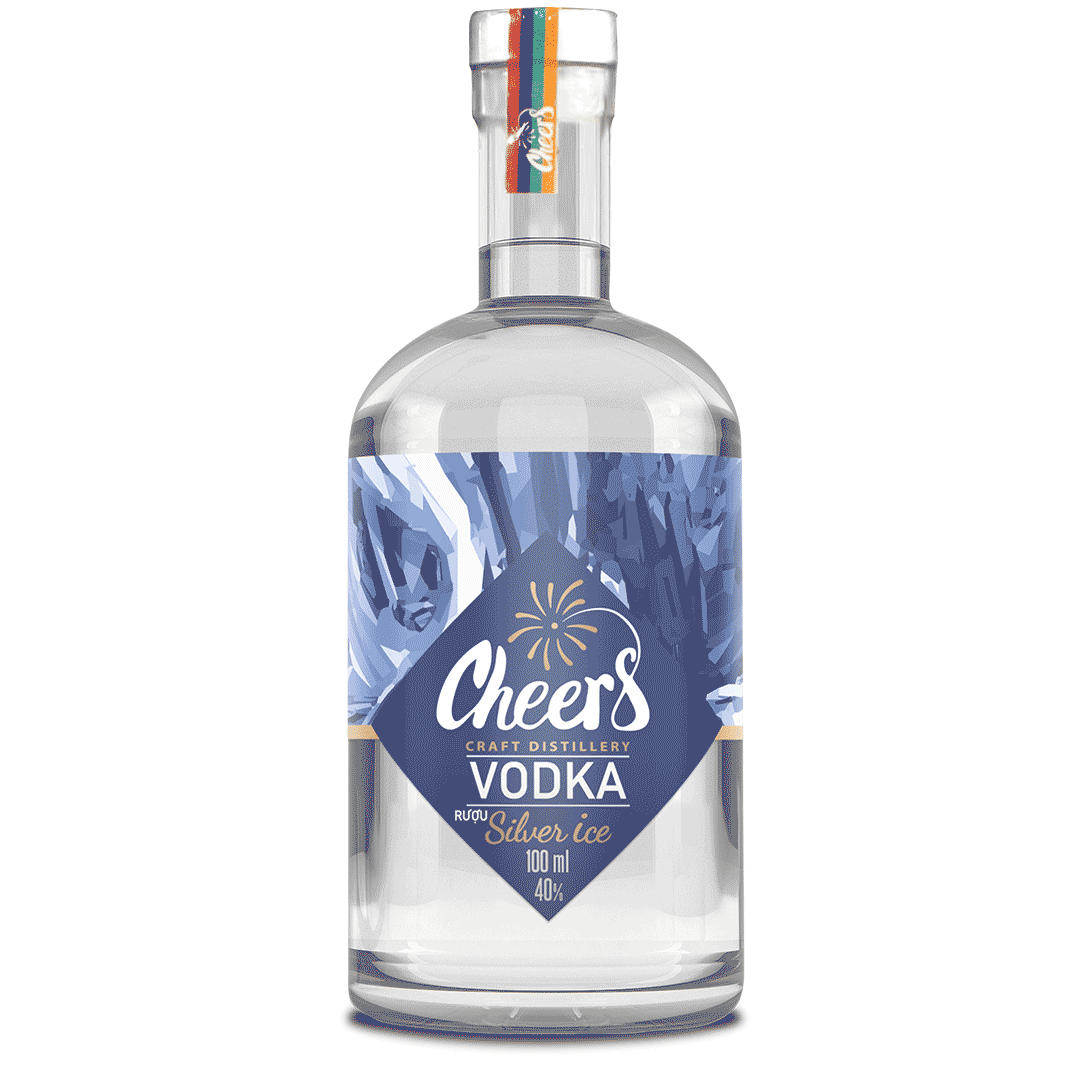 Cheers Silver Ice Vodka 100ml