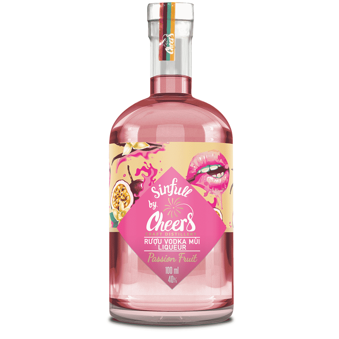 Cheers Sinfull Passion Fruit Liqueur 100ml