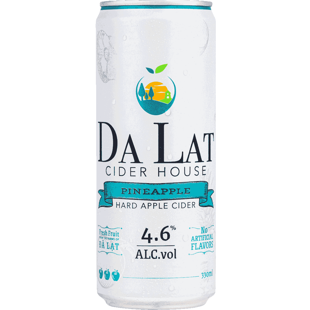 Dalat Cider Pineapple CAN