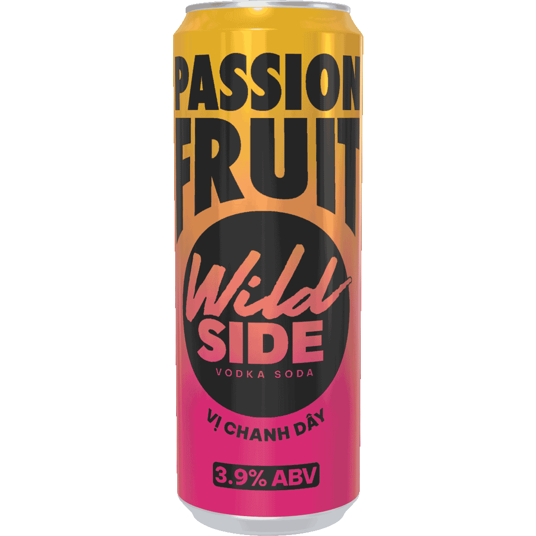 Wildside Passionfruit Hard Soda
