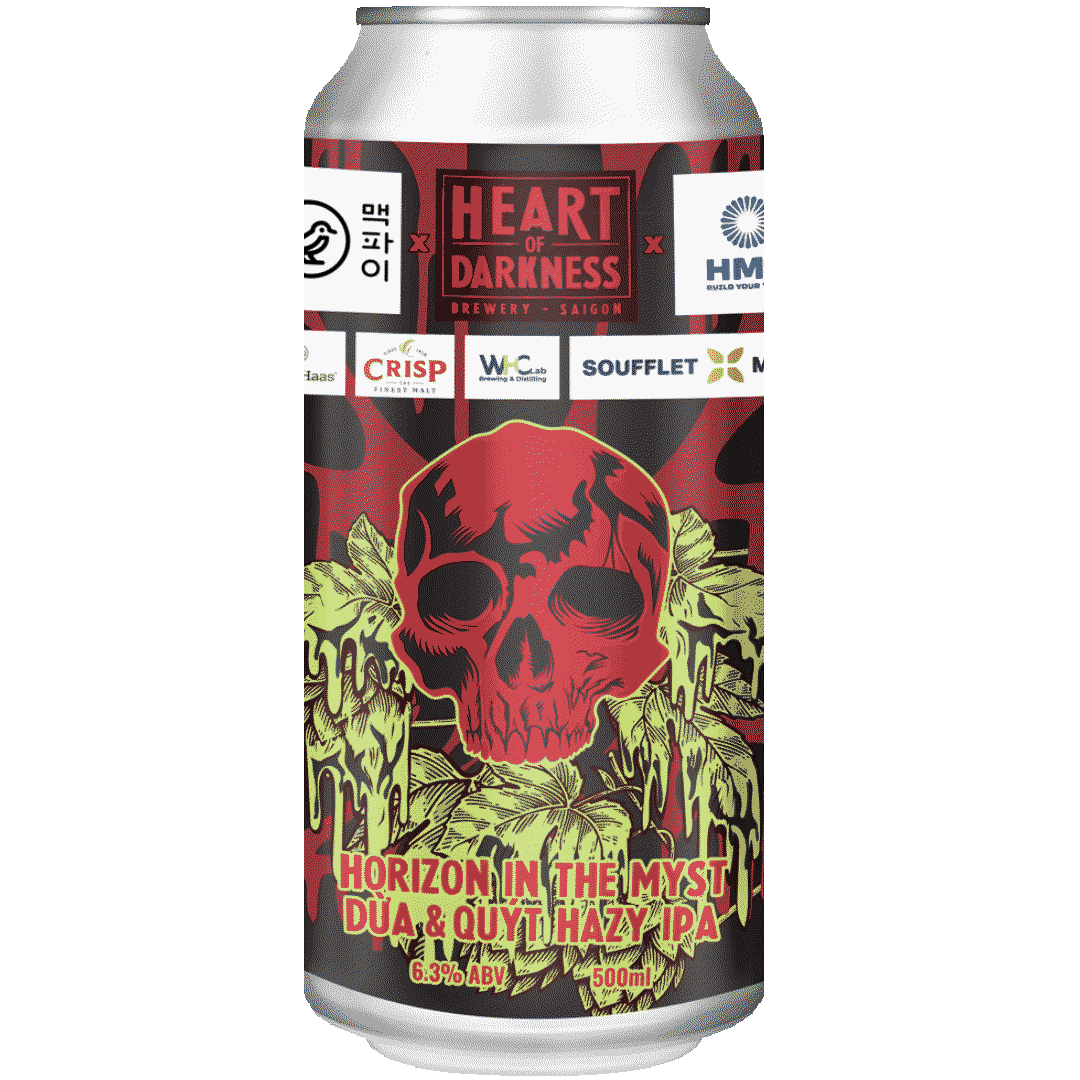 Heart of Darkness Horizon in the Myst Hazy IPA