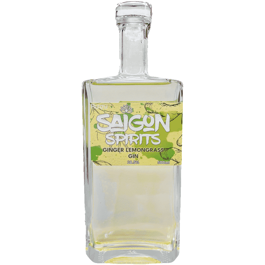 Saigon Spirits Ginger Lemongrass Gin