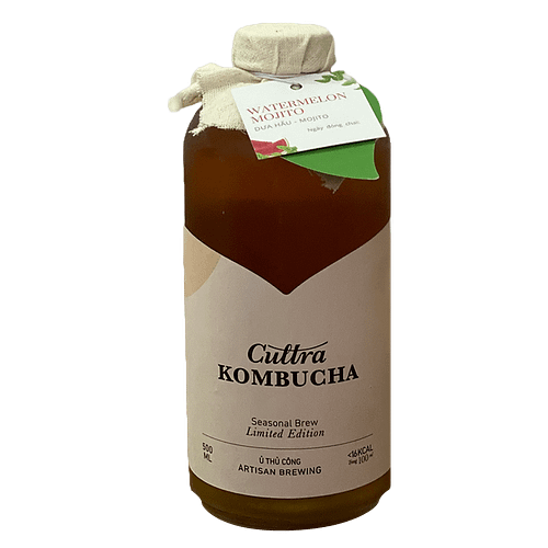 Cultra Kombucha Watermelon Mojito