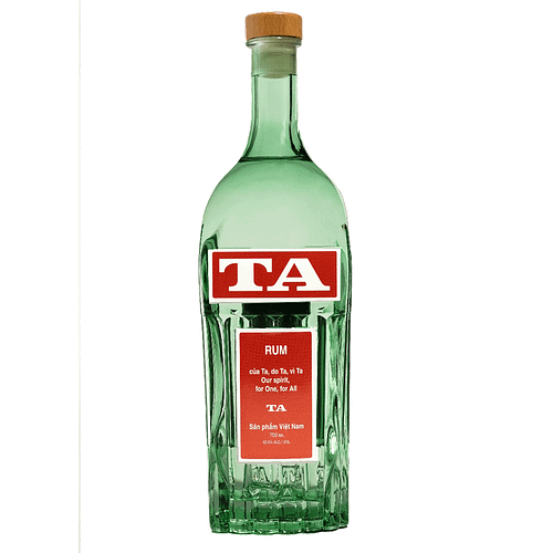 TA Rum bottle