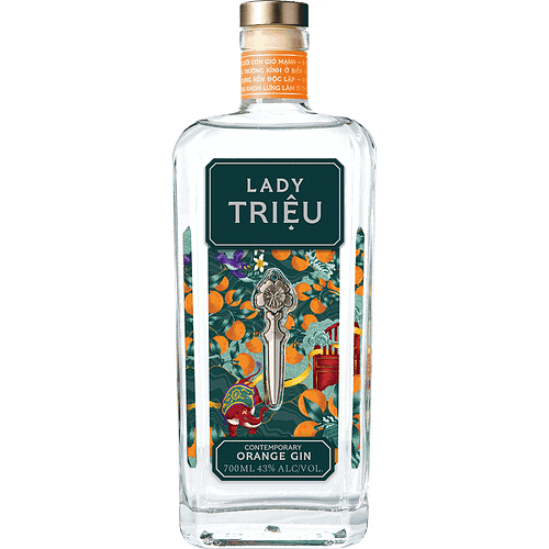 Lady Triệu Contemporary Orange Gin 700ml