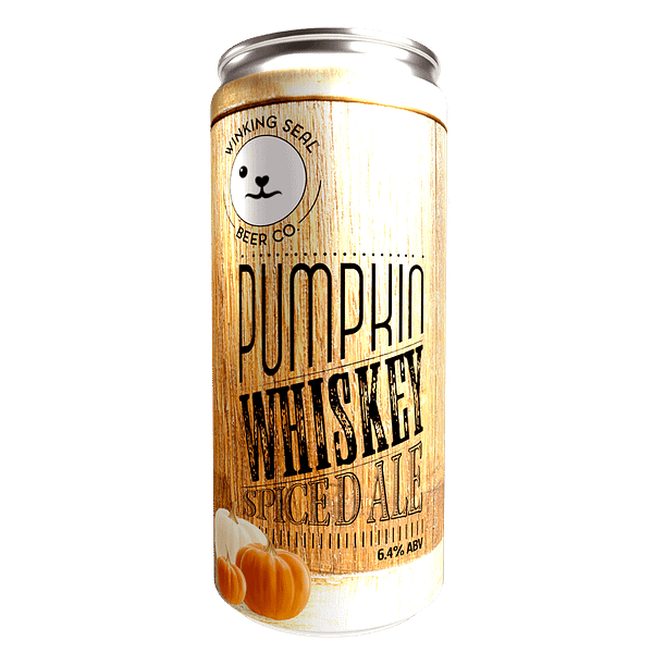 Winking Seal Pumpkin Whisky Spiced Ale Can