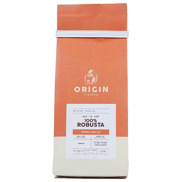 Origin Vietnam 100% Robusta Coffee