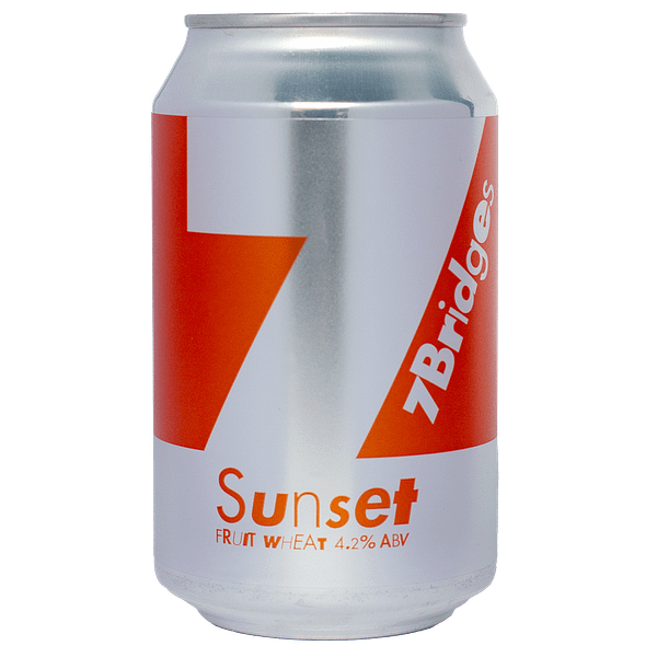 7 Bridges Sunset Tangerine Wheat can