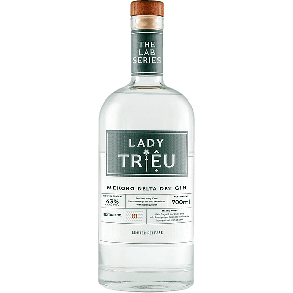 Lady Triệu Mekong Delta Dry Gin 700ml