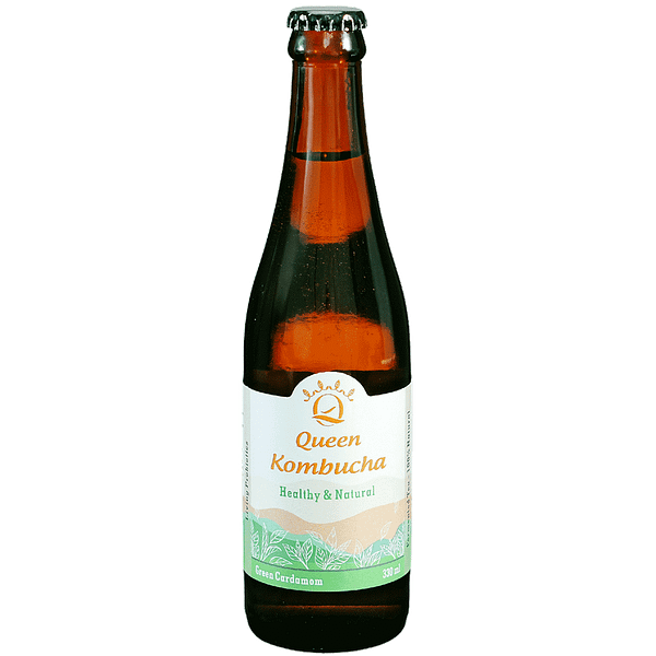 Queen Kombucha Green Cardamom