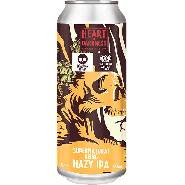 Heart of Darkness X Deadman Supernatural Being Hazy IPA